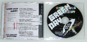 Know Your Enemy CD single